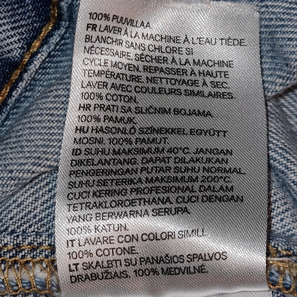 &Denim Blue Jean Jacket - Picture 10 of 12